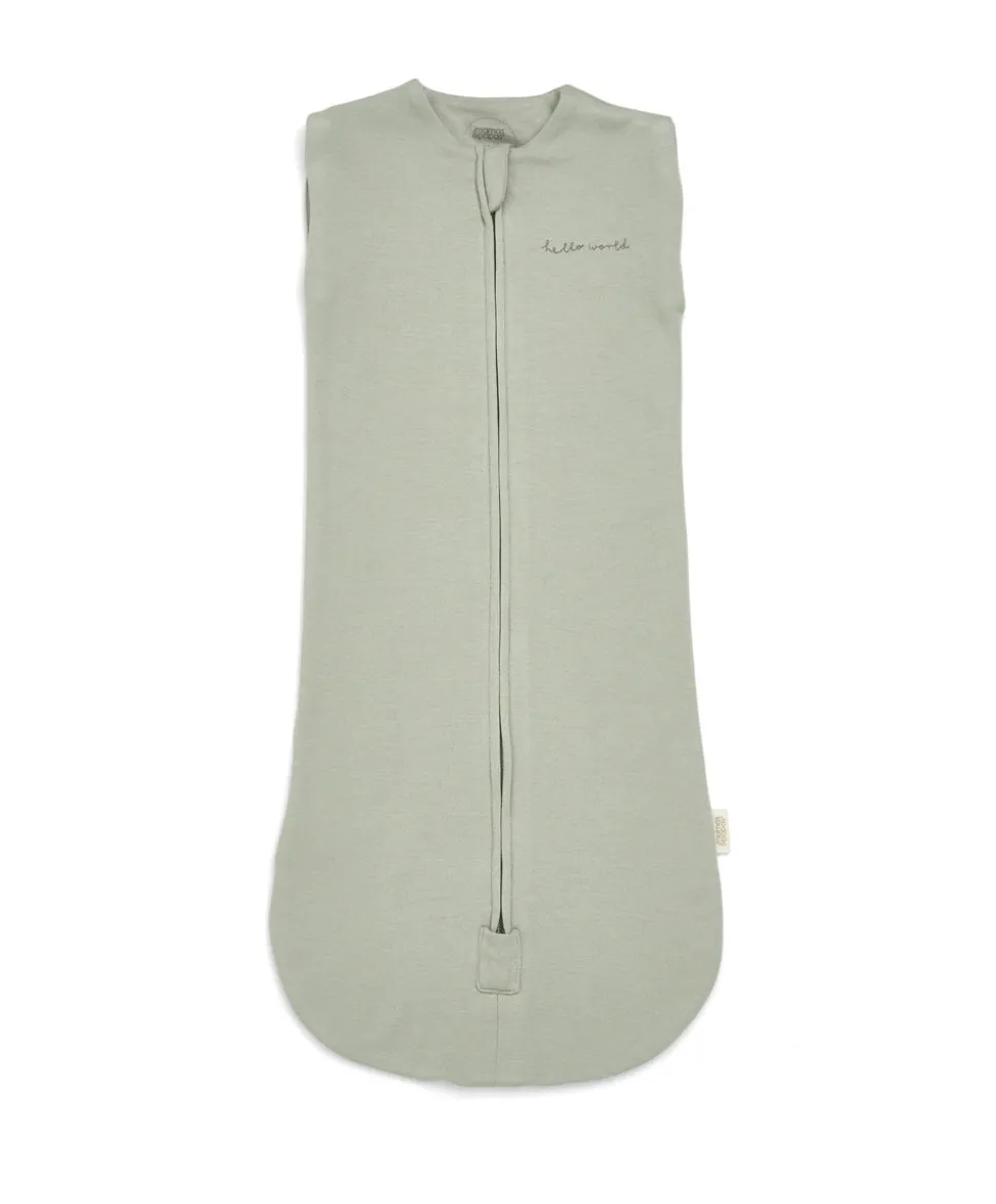 Newborn Swaddle and Moses Basket Bundle (3 Pieces) - Sage