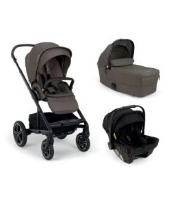 Nuna Mixx Next Pushchair Bundle With Nuna PIPA Urbn Car Seat – Chestnut