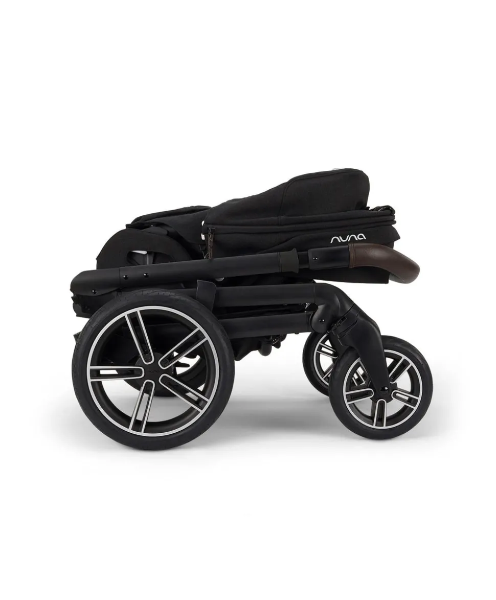 Nuna Mixx Next Pushchair Bundle With Nuna PIPA Urbn Car Seat – Caviar