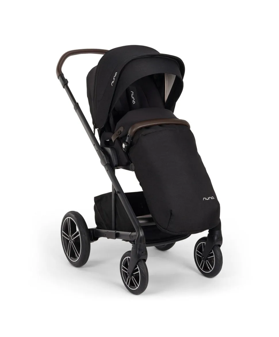 Nuna Mixx Next Pushchair Bundle With Nuna PIPA Urbn Car Seat – Caviar