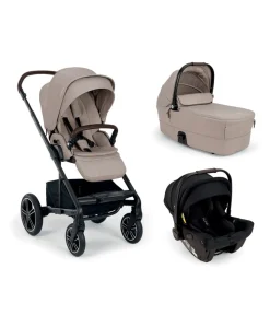 Nuna Mixx Next Pushchair Bundle With Nuna PIPA Urbn Car Seat – Chateau/Caviar