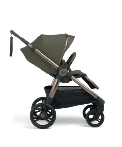 Ocarro 2 Complete Pushchair Bundle with Cybex Aton B2 i-Size Baby Car Seat (8 Pieces) – Evergreen