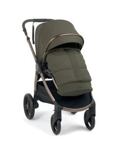 Ocarro 2 Complete Pushchair Bundle with Cybex Aton B2 i-Size Baby Car Seat (8 Pieces) – Evergreen
