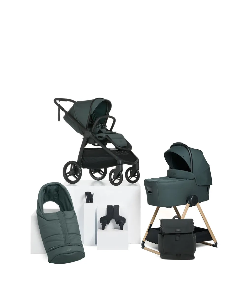 Ocarro 2 Essential Pushchair Bundle (7 Pieces) - Teal