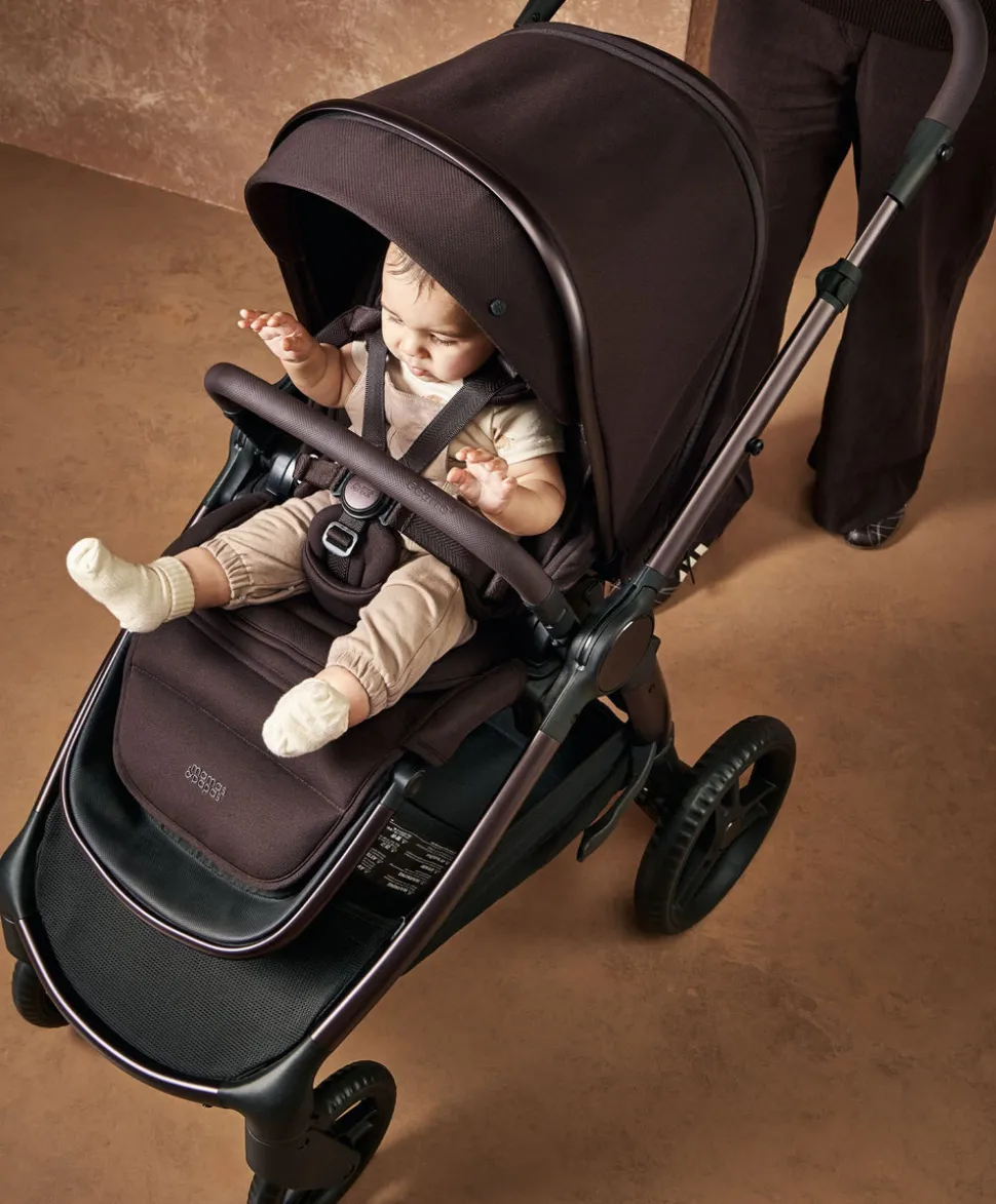 Ocarro 2 Pushchair Baby to Toddler Travel Bundle with Maxi-Cosi Pebble 360 Pro2 & Pearl 360 Pro (10 Pieces) - Americano