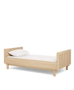 Oska Nursery Bundle With Lua Bedside Crib (6 Pieces) - Oak