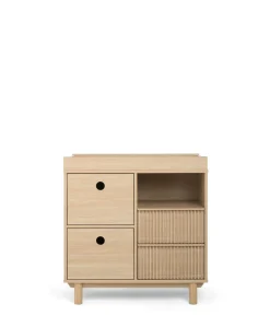 Oska 3 Piece Cotbed Range With Dresser Changer & Wardrobe - Oak