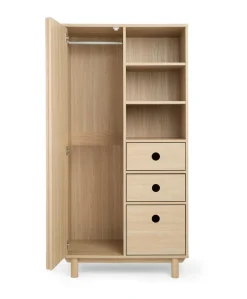Oska Wardrobe - Oak