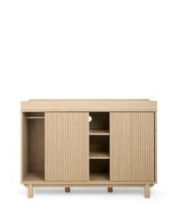 Oska Wide Dresser Changer - Oak