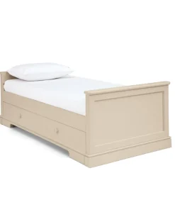 Oxford Cotbed & Premium Pocket Spring Cotbed Mattress - Cashmere