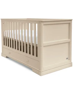 Oxford Cotbed & Premium Pocket Spring Cotbed Mattress - Cashmere