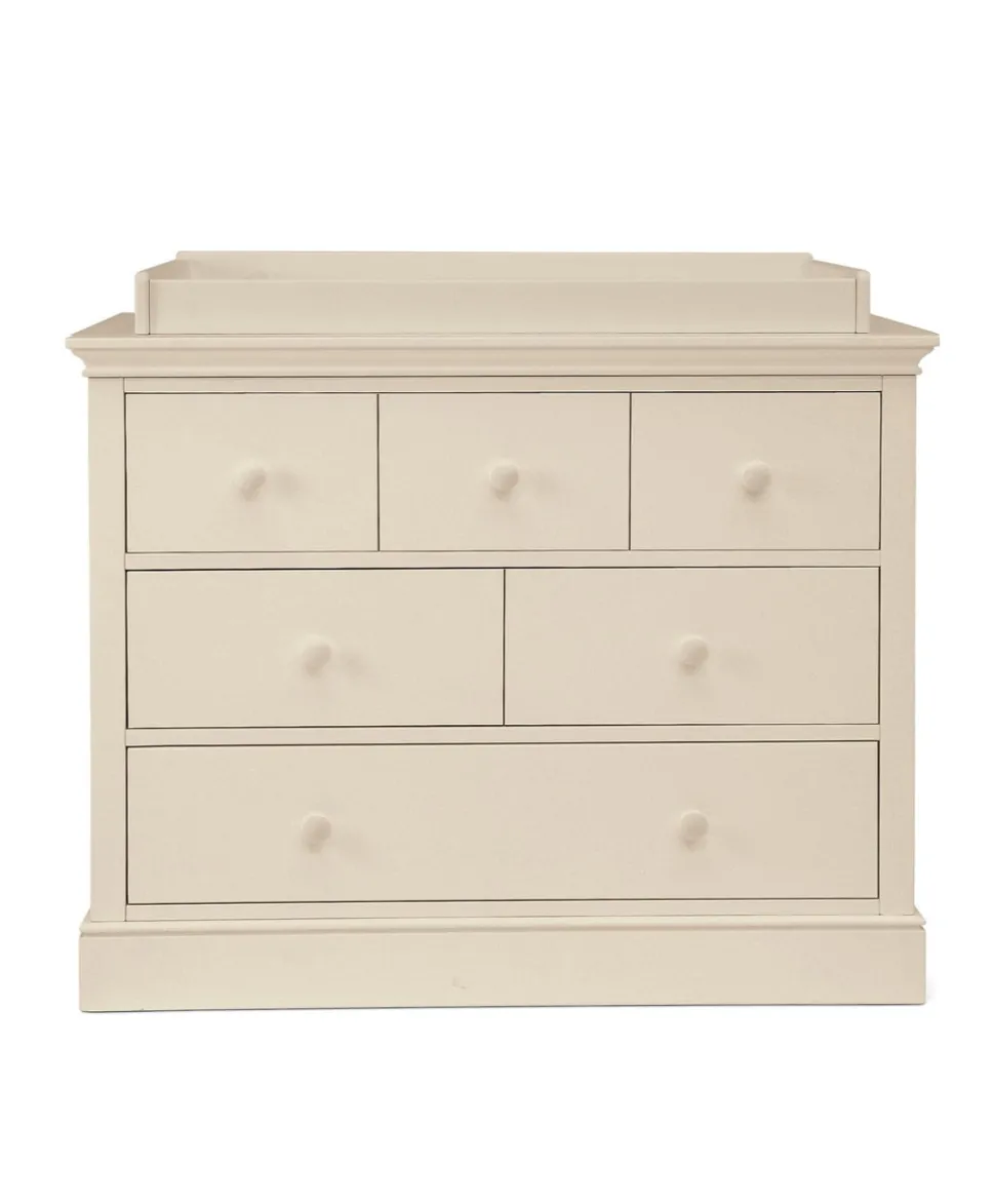 Oxford 3 Drawer Dresser & Baby Changing Unit - Cashmere