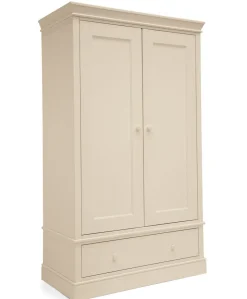Oxford Nursery Bundle With Lua Bedside Crib - Cashmere/Fawn