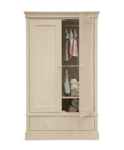 Oxford 3 Piece Cotbed Range with Dresser Changer & Wardrobe - Cashmere
