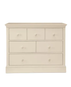 Oxford 3 Piece Cotbed Range with Dresser Changer & Wardrobe - Cashmere