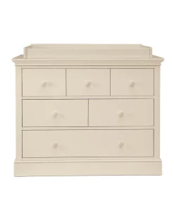 Oxford 2 Piece Cotbed Set with Dresser Changer - Cashmere