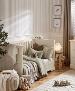 Oxford 2 Piece Cotbed Set with Dresser Changer - Cashmere