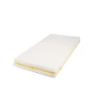 Petite Cot Bundle with Essential Pocket Spring Mattress - Pure White