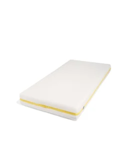 Petite Cot Bundle with Essential Pocket Spring Mattress - Pure White