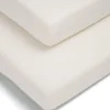 Petite Cot Fitted Sheets (2 Pack) – Cream