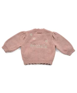 Pink Daisy Cardigan