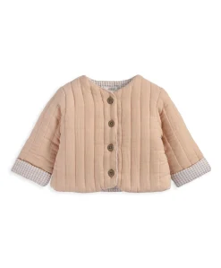 Pink Quilted Jacket