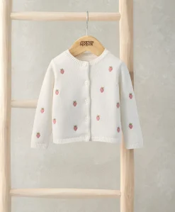 Pink Strawberry Cardigan