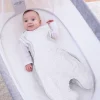 Purflo Swaddle to Sleep Bag 0-4 Months (0.5 Tog) - Minimal Grey