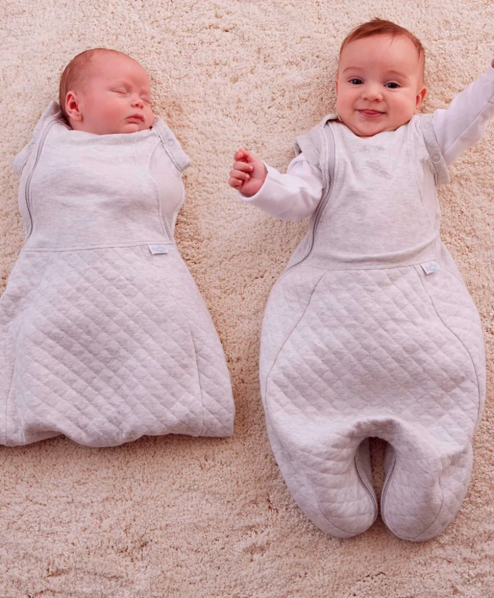 Purflo Swaddle to Sleepbag 0-4 Months (2.5 Tog) - White