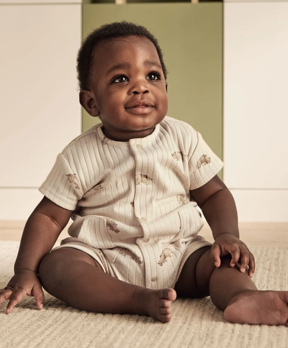 Rhino Ribbed Romper