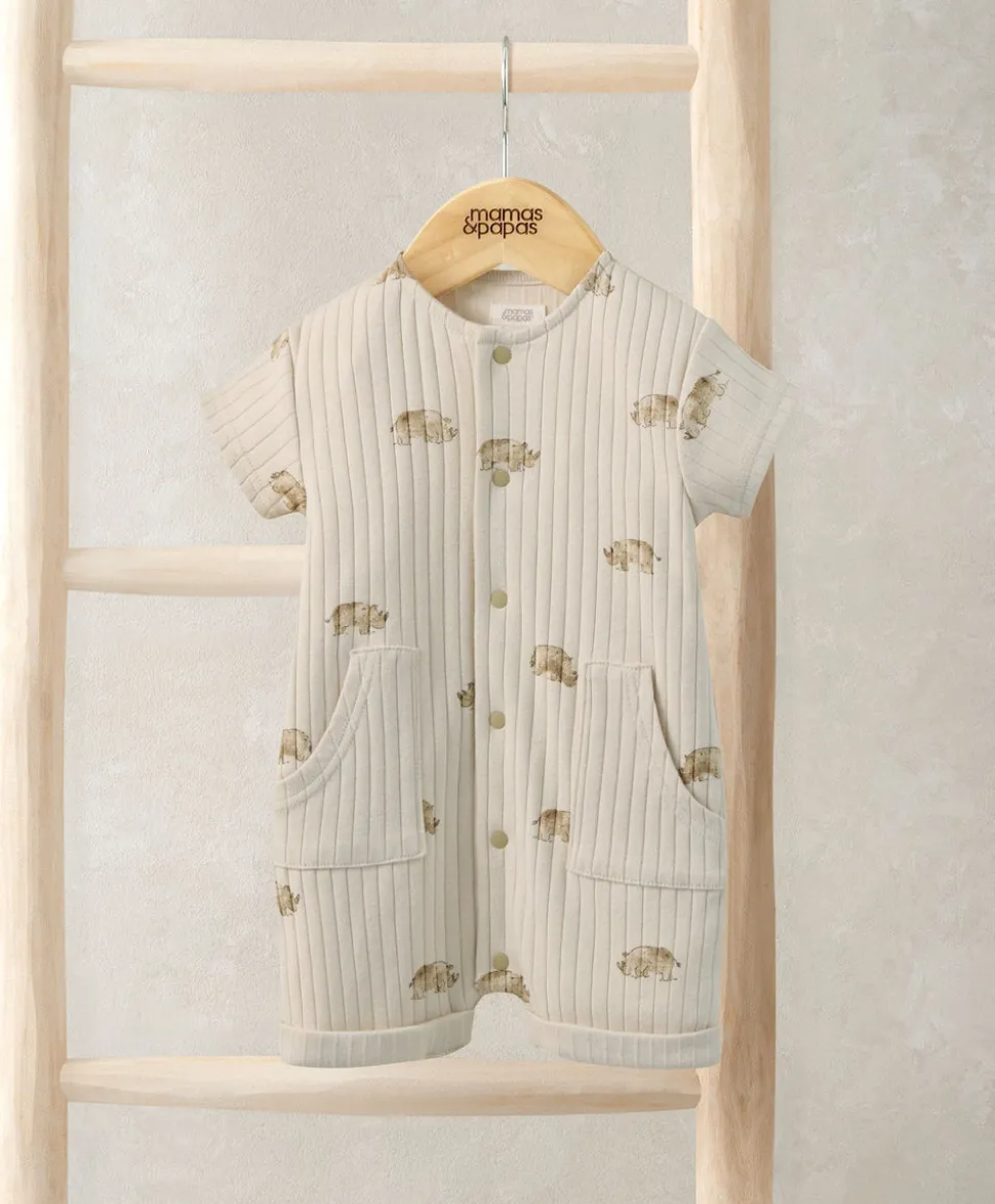 Rhino Ribbed Romper