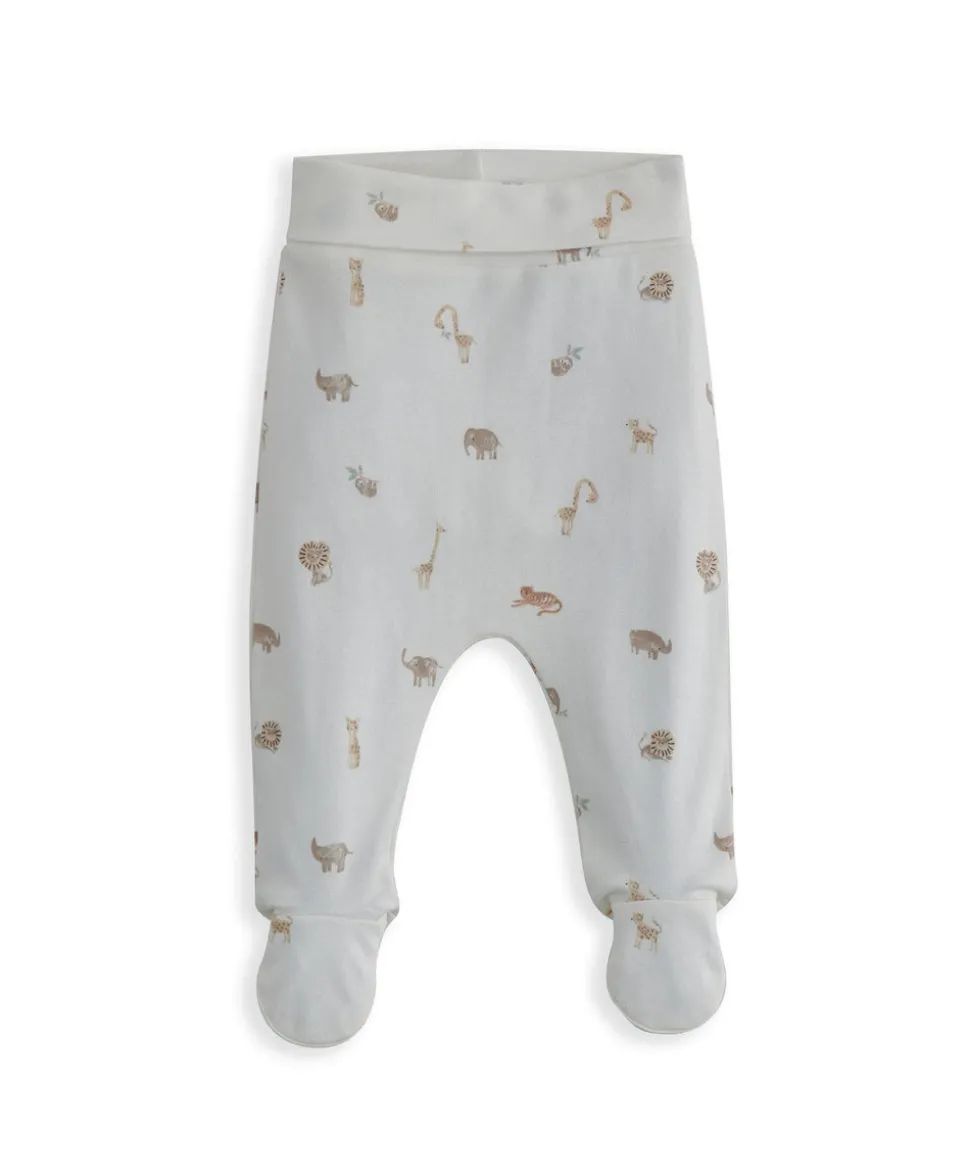 Ribbed Safari Bodysuit & Leggings Set