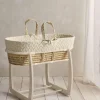 Rocking Moses Basket Stand - Cashmere