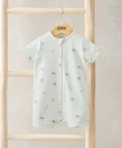 Safari All Over Print Shortie Romper
