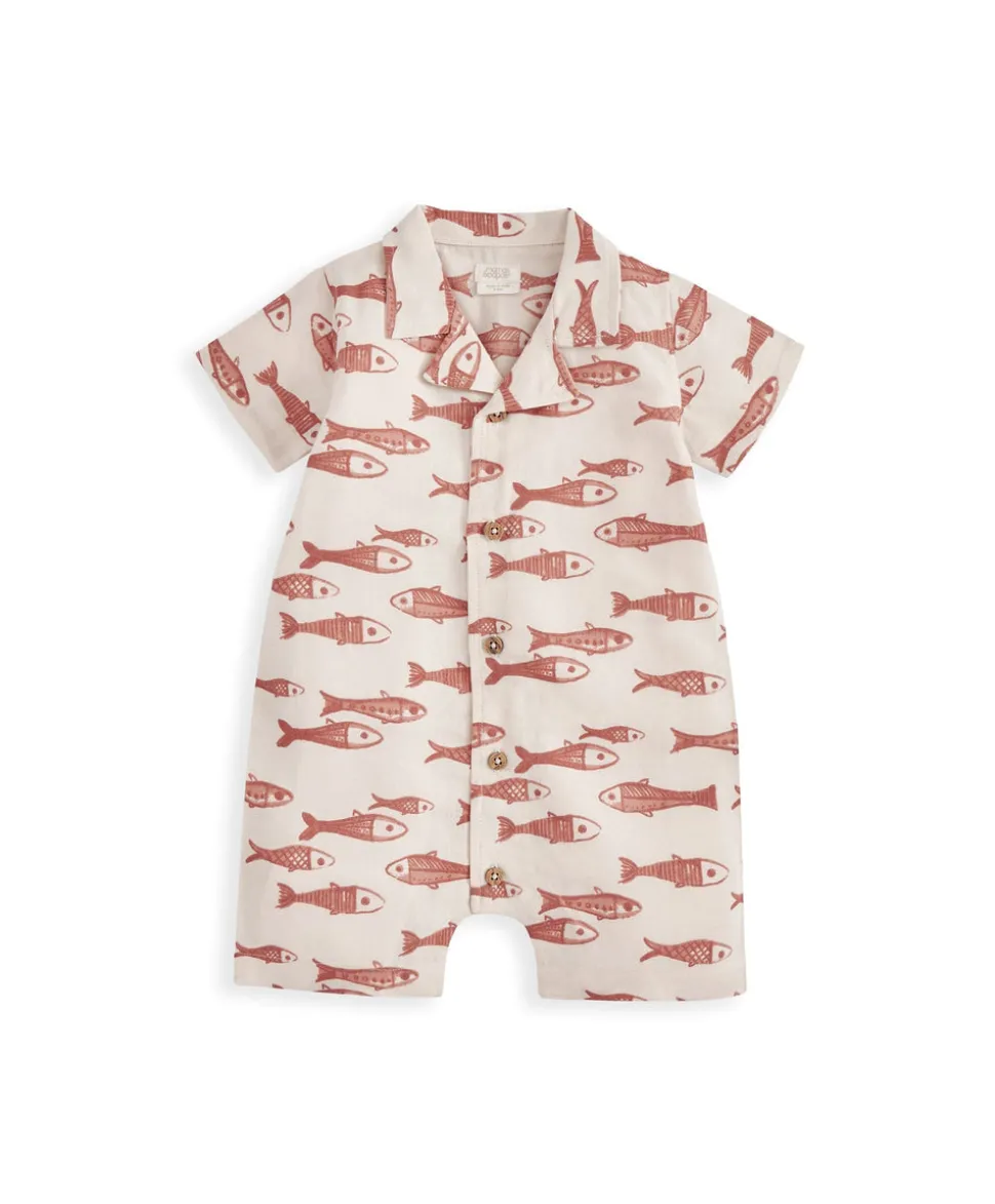 Sardine Linen Romper