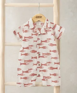 Sardine Linen Romper