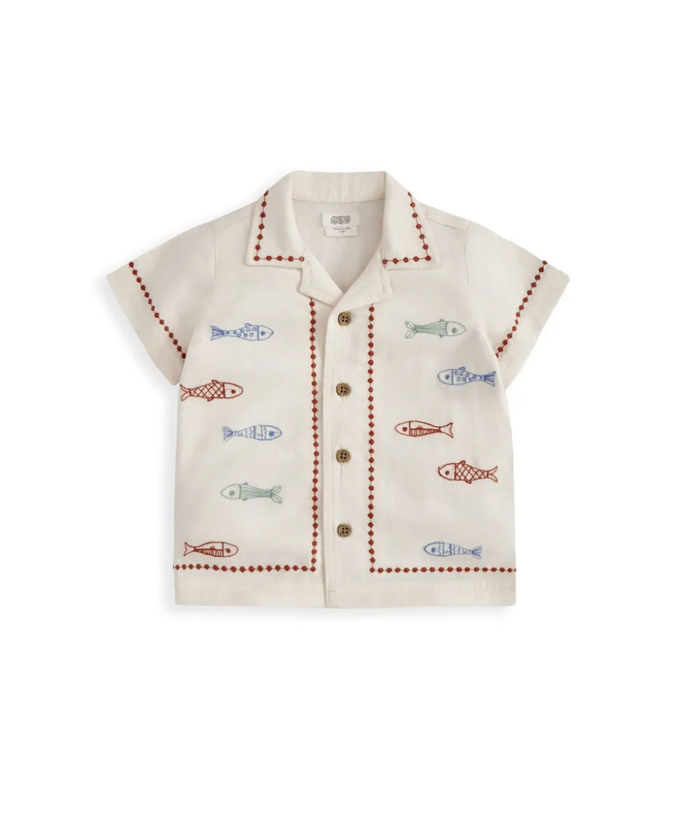 Sardine Linen Top & Shorts Set