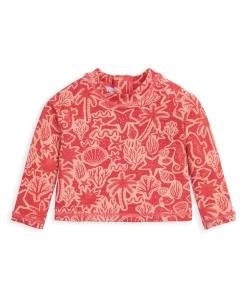 Seahorse Long Sleeve Swim Top and Bottoms