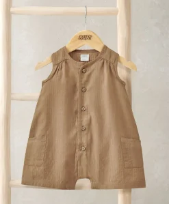 Seersucker Romper