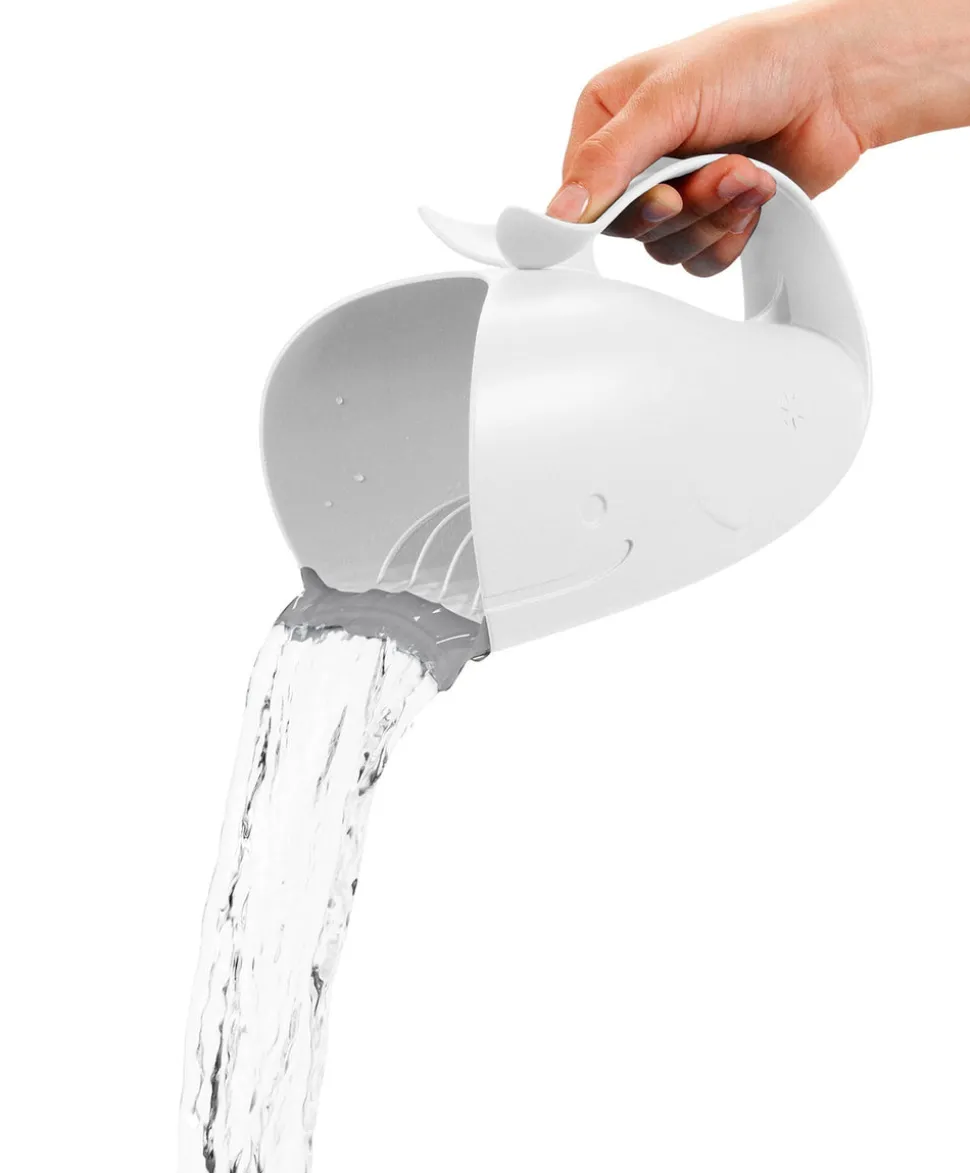 SkipHop Moby Bath Rinser - White