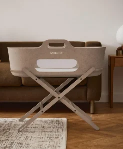 SnuzBaskit Moses Basket & Stand - Mocha