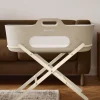 SnuzBaskit Moses Basket & Stand - Barley/Cashmere