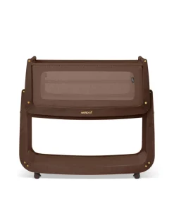 SnuzPod 5 Bedside Crib - Chocolate
