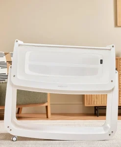 SnuzPod 5 Bedside Crib - White