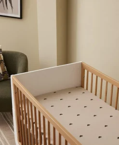 Snuz Twin Pack Cot & Cotbed Sheets - Sand Cloud