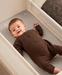 Snuz Twin Pack Crib Sheets - Grey Star