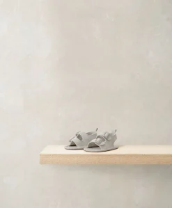 Stone Suede Sandals
