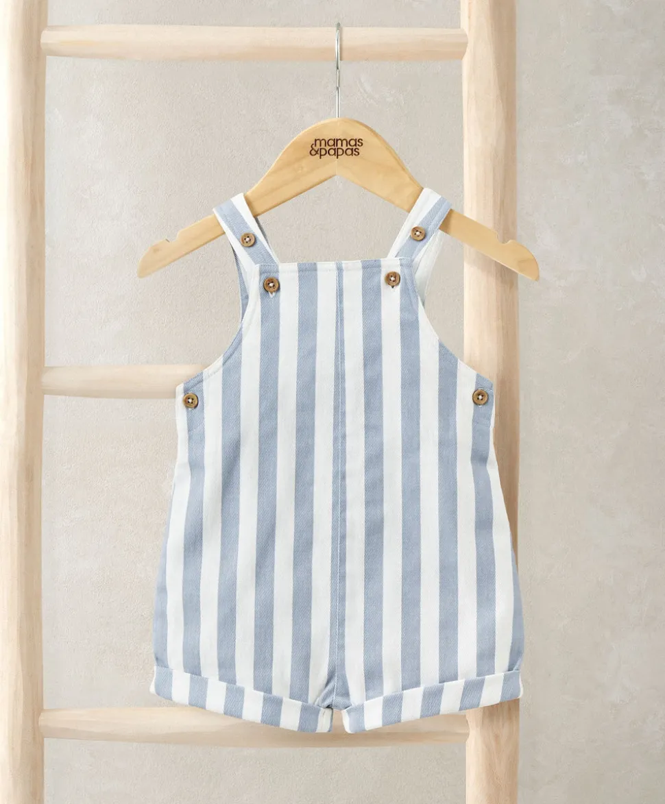 Striped Dungarees