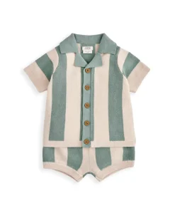 Stripe Knit Resort Set