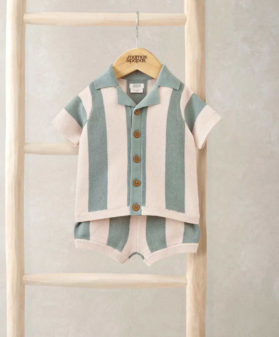 Stripe Knit Resort Set
